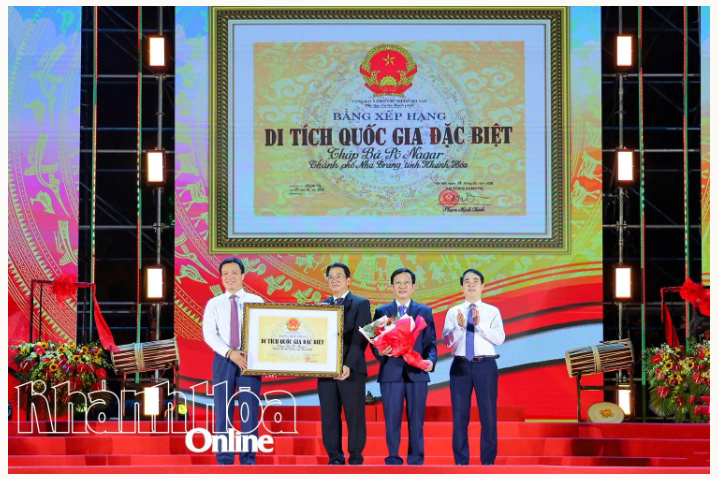 Khánh Hòa tôn vinh Di tích Quốc gia đặc biệt Tháp Bà Pô Nagar và di sản văn hóa phi vật thể trầm hương