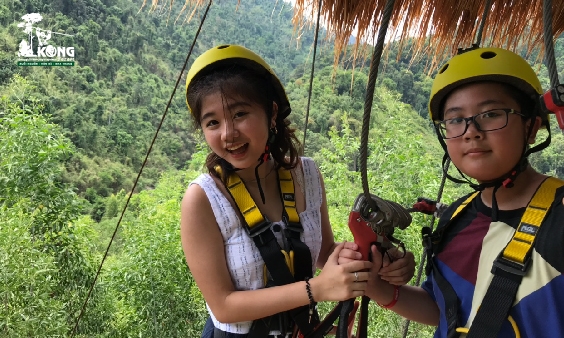 Hành trình Zipline Canopy trong rừng 90 - 120p