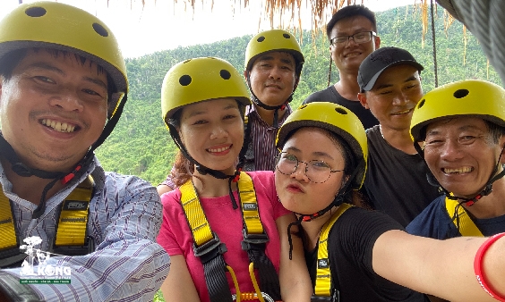 Hành trình Zipline Canopy trong rừng 90 - 120p