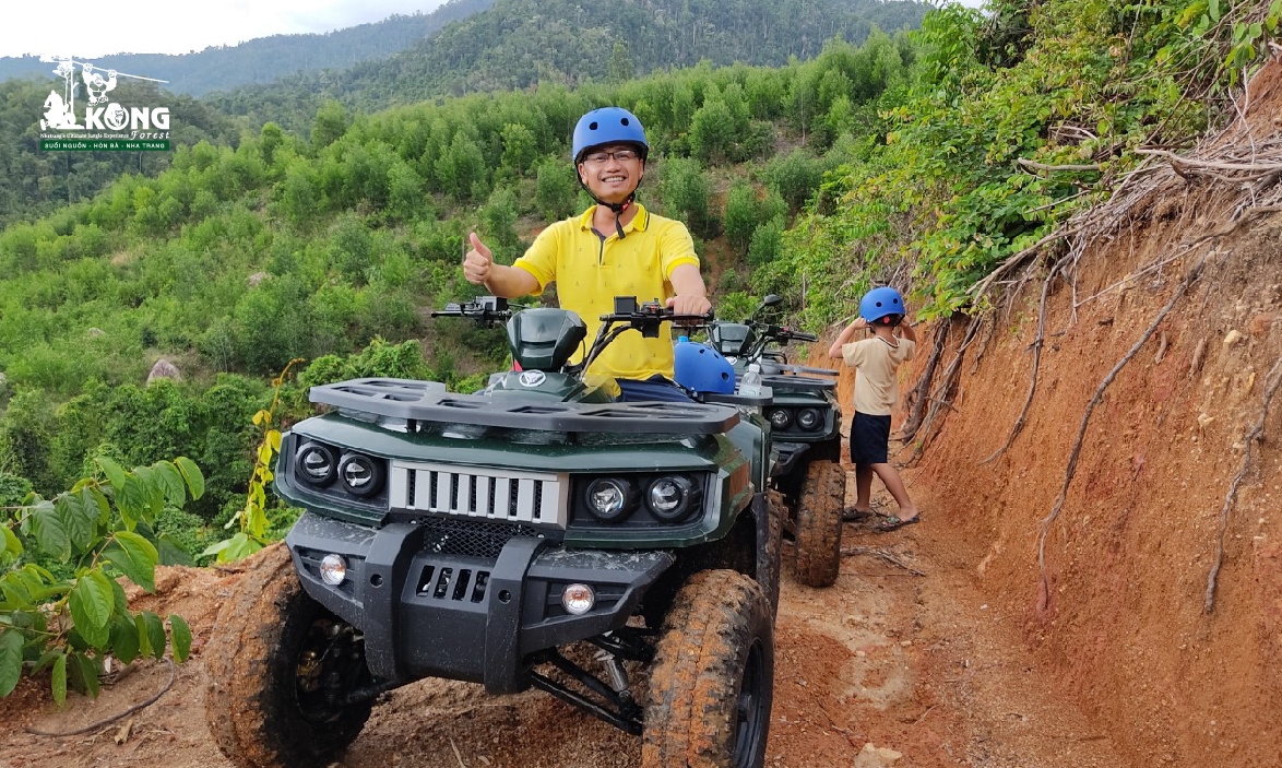 Lái xe địa hình ATV xuyên rừng 45' - 60' phút